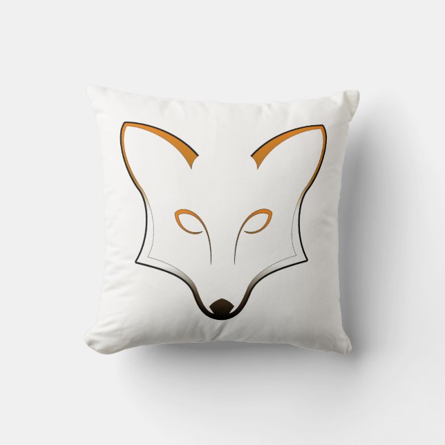 Almofada Fox Throw Pillow (Frente)