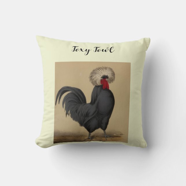 Almofada Foxy Fowl  (Frente)