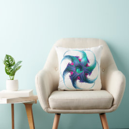 Almofada Fractal Fantasy Swirls Jogam Cushion