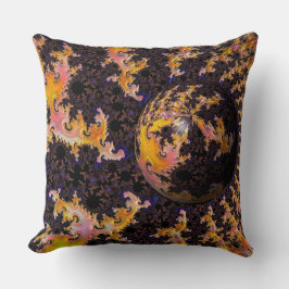 Almofada Fractal Firestorm Sphere