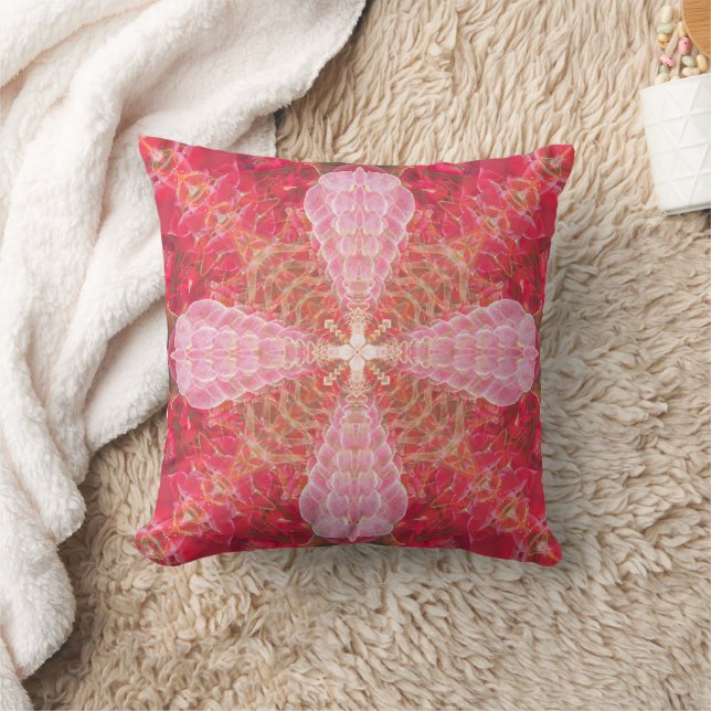 Almofada Fractal Rosa | (Cobertor)