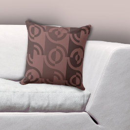 Almofada Fragmentos circulares em camadas Travesseiro decor