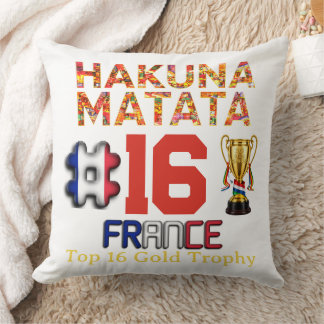 Almofada FRANÇA 2026 Global Games: Hakuna Matata | Top 16