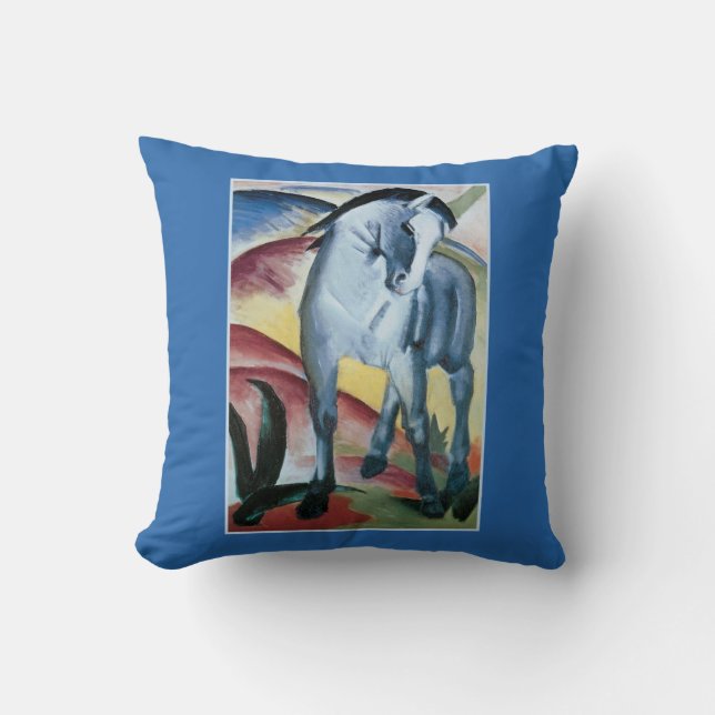 Almofada Franz Marc Blue Horses (Frente)