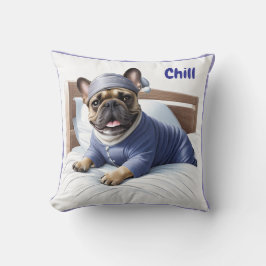 Almofada Französische Bulldogge Festival of Sleep Day