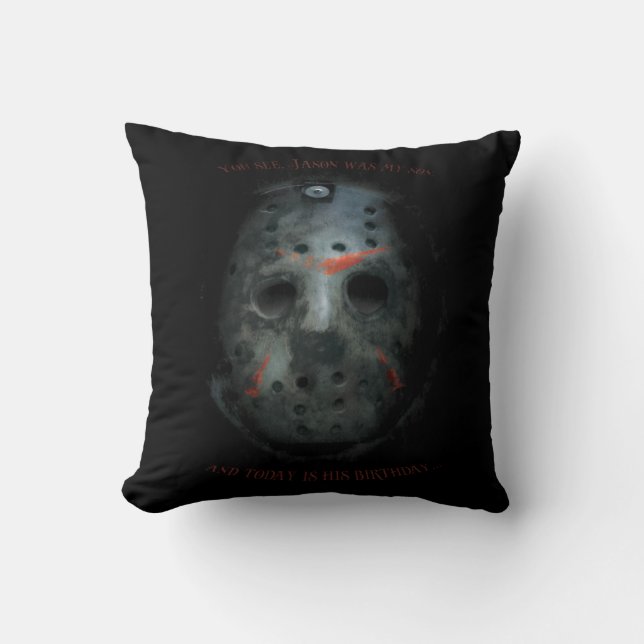 Almofada Freddy vs Jason | Cotação Jason Mask (Frente)