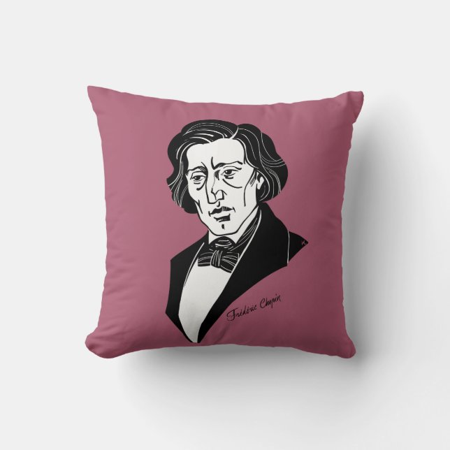 Almofada Frederic Chopin (Frente)