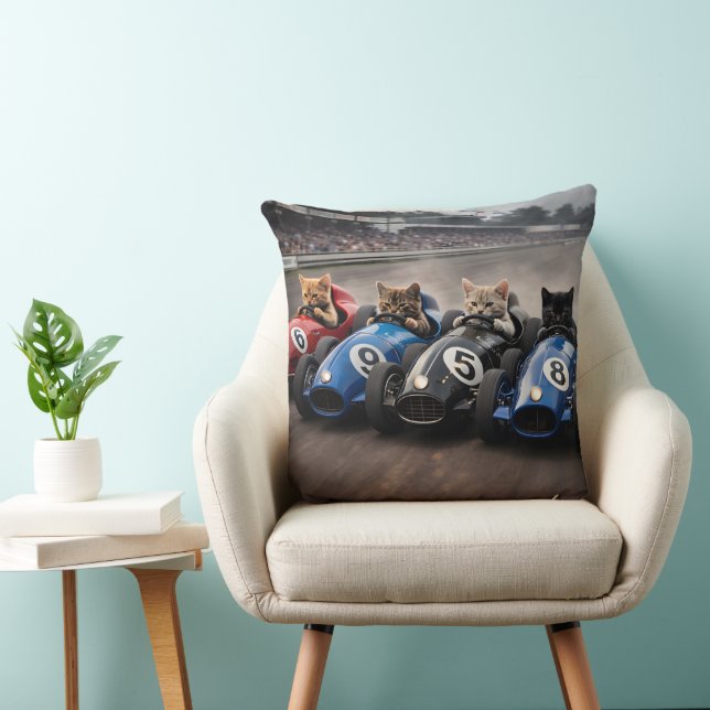 Almofada Free racing kittens pillow (Cadeira)