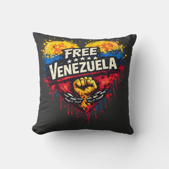 Almofada Free Venezuela (Frente)