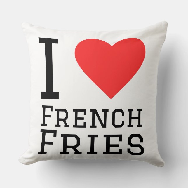 Almofada  French fries pattern (Frente)