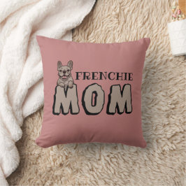 Almofada Frenchie Mãe Francês Bulldog Lover Pink