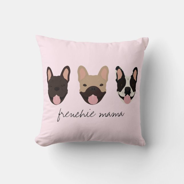Almofada Frenchie Mama French Buldog (Frente)
