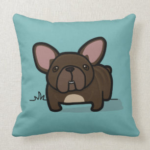 Almofada Frenchie rajado