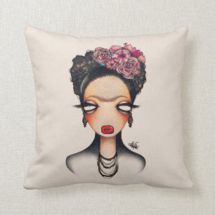 Almofada Frida Travesseiro decorativo
