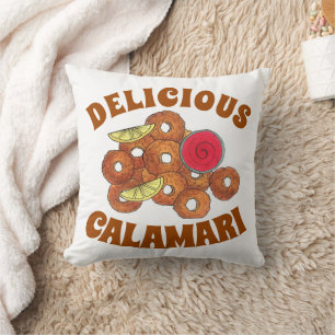 Almofada Fried Calamari Rings Comida italiana Foodie