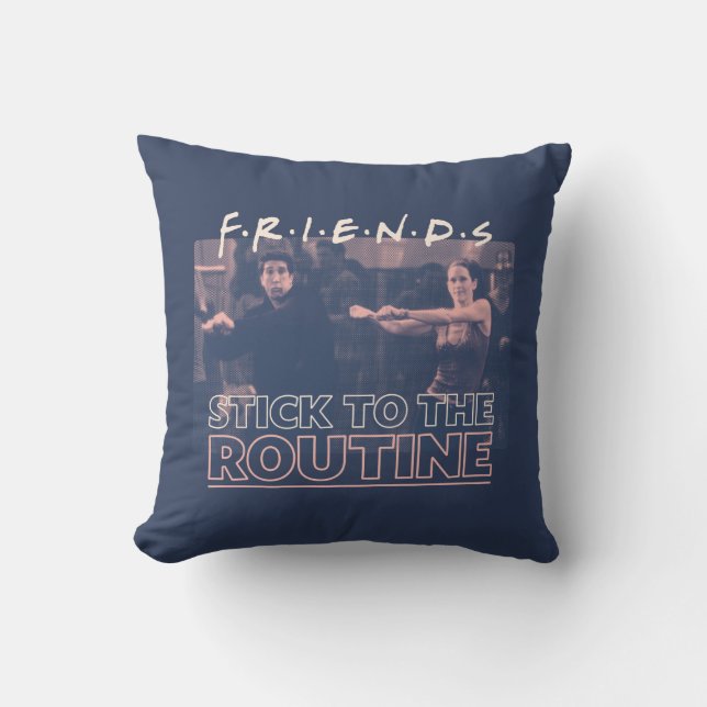 Almofada FRIENDS™ | Atenha-se à Rotina (Frente)