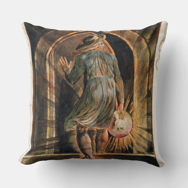 Almofada Frontispiece a "Jerusalem" (cópia de Bentley E) (Frente)