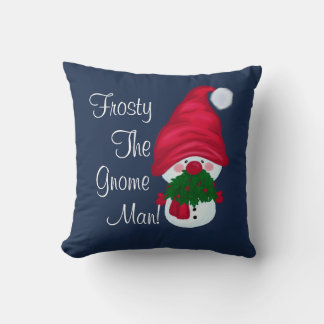 Almofada Frosty The Gnomo Man Travesseiro decorativo