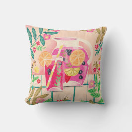 Almofada Fruta Brilhante Colorida Verão