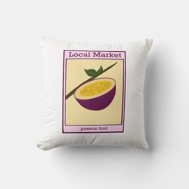 Almofada Fruta da Paixão  (Frente)