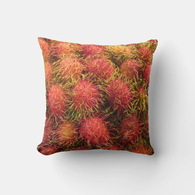 Almofada Fruta Tropical Rambutã (Frente)