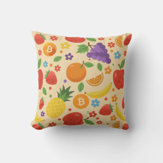 Almofada Frutas Bitcoin