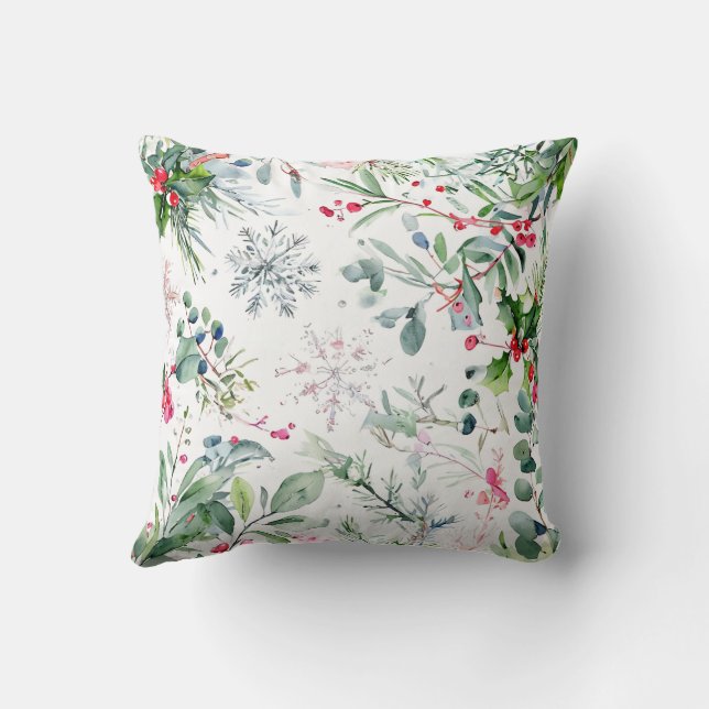 Almofada frutas de inverno frescas (Verso)