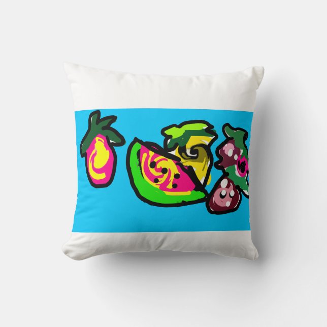 Almofada Frutas são diversão  (Frente)