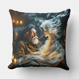 Almofada Fumaça de Homem Velho Fantasia