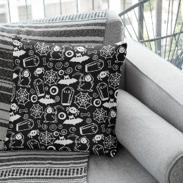 Almofada Fun Bat Pattern for Halloween