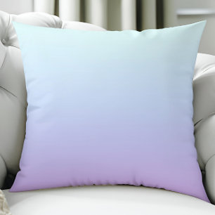 Almofada Fundo de gradiente azul e roxo macio