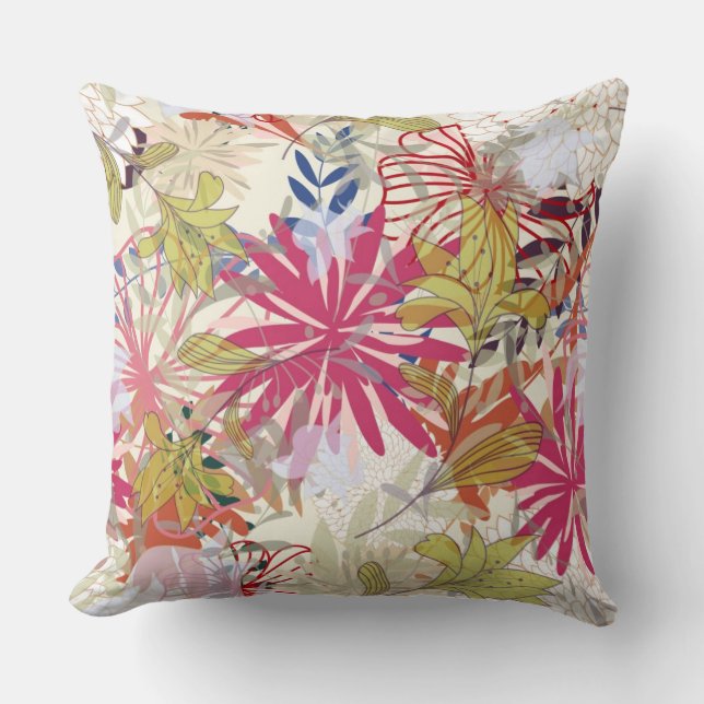 Almofada Fundo floral 6 (Frente)