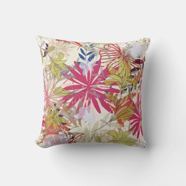 Almofada Fundo floral 6 (Frente)