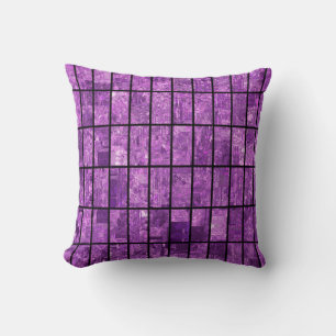 Almofada Fundo violeta brilhante abstrato com glos