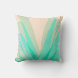 Almofada Funky Abstrato Art Turquoise Pink