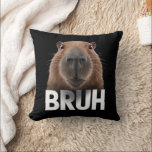 Almofada Funny Capybara Bruh<br><div class="desc">Funny Capybara Bruh</div>