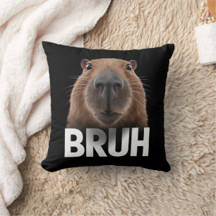 Almofada Funny Capybara Bruh