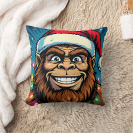 Almofada Funny Christmas Bigfoot  