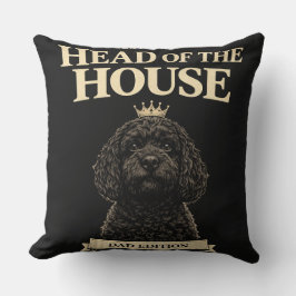 Almofada Funny Cockapoo Dad Gift | Head Of The House