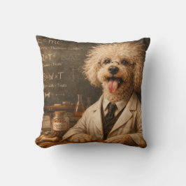 Almofada Funny Cockapoo Scientist Pillow | Dog Cushion