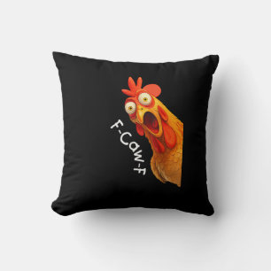 Almofada Funny F-Caw-F Galinha F-Caw-F Galinha Criativo Cas