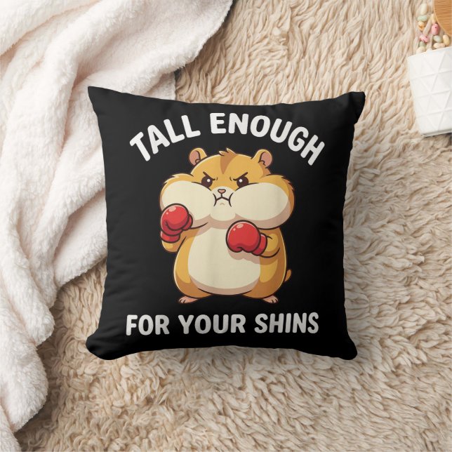 Almofada Funny Hamster Boxing Tall Enough for Your Shins  (Cobertor)