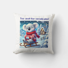 Almofada Funny Koala Nursery Pillow for Kids’ Rooms