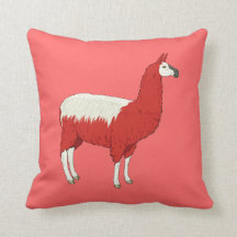 Funny Red Llama