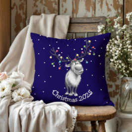 Almofada Funny Reindeer