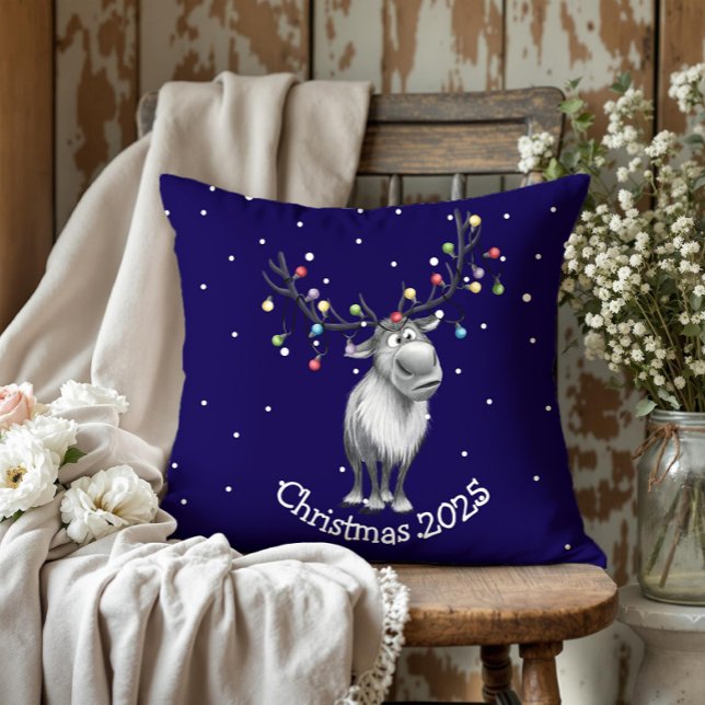 Almofada Funny Reindeer (Criador carregado)