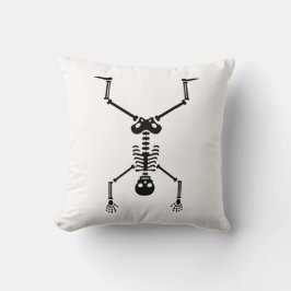 Almofada Funny skull doing handstand