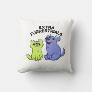 Almofada Furacões Extras Furiosos Pet Pun De Fúria De Alien