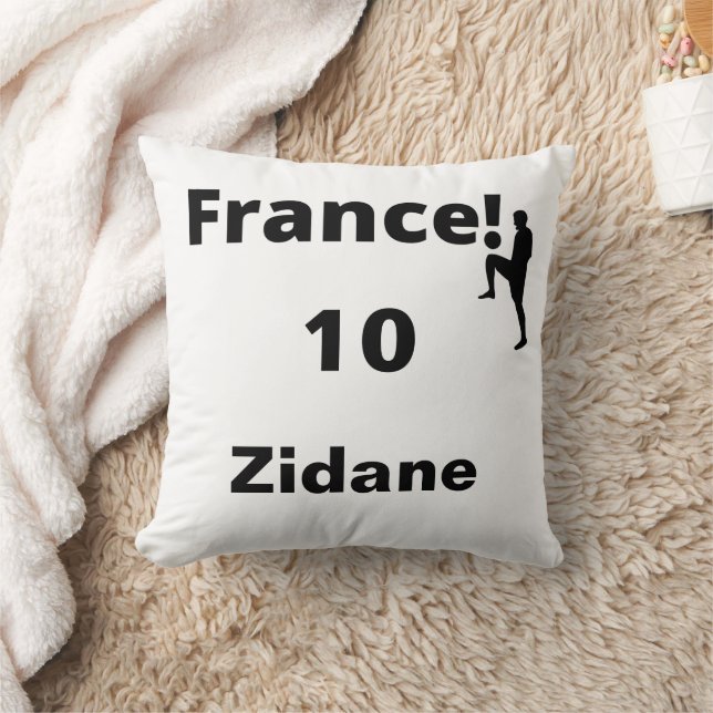 Almofada Futebol da França, personalizável (Cobertor)