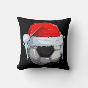 Almofada Futebol de Natal - Bola de Futebol do Natal em Pap